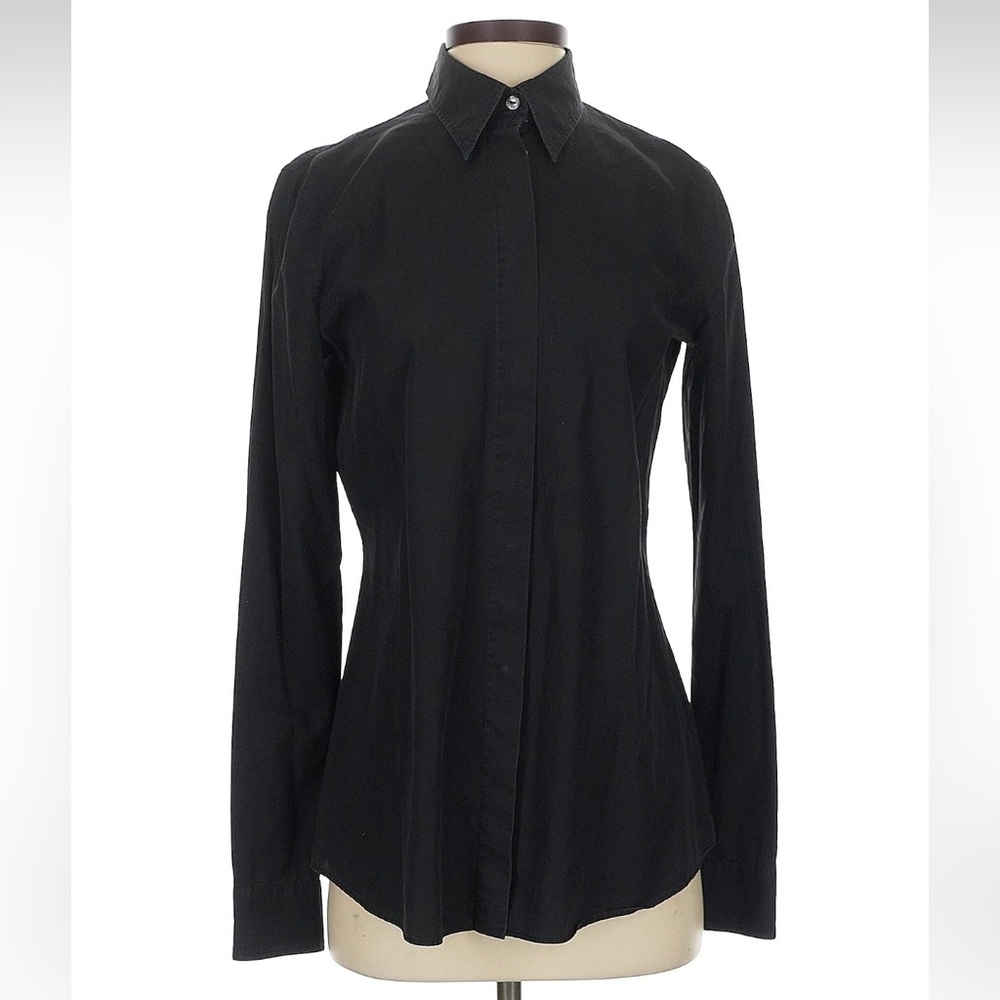 ☘️Dolce & Gabbana Black Button-Down Shirt